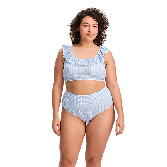 402951102101 SOC W Beach Frill Top 402951102101 SOC W Beach Frill Top Model01 Detail