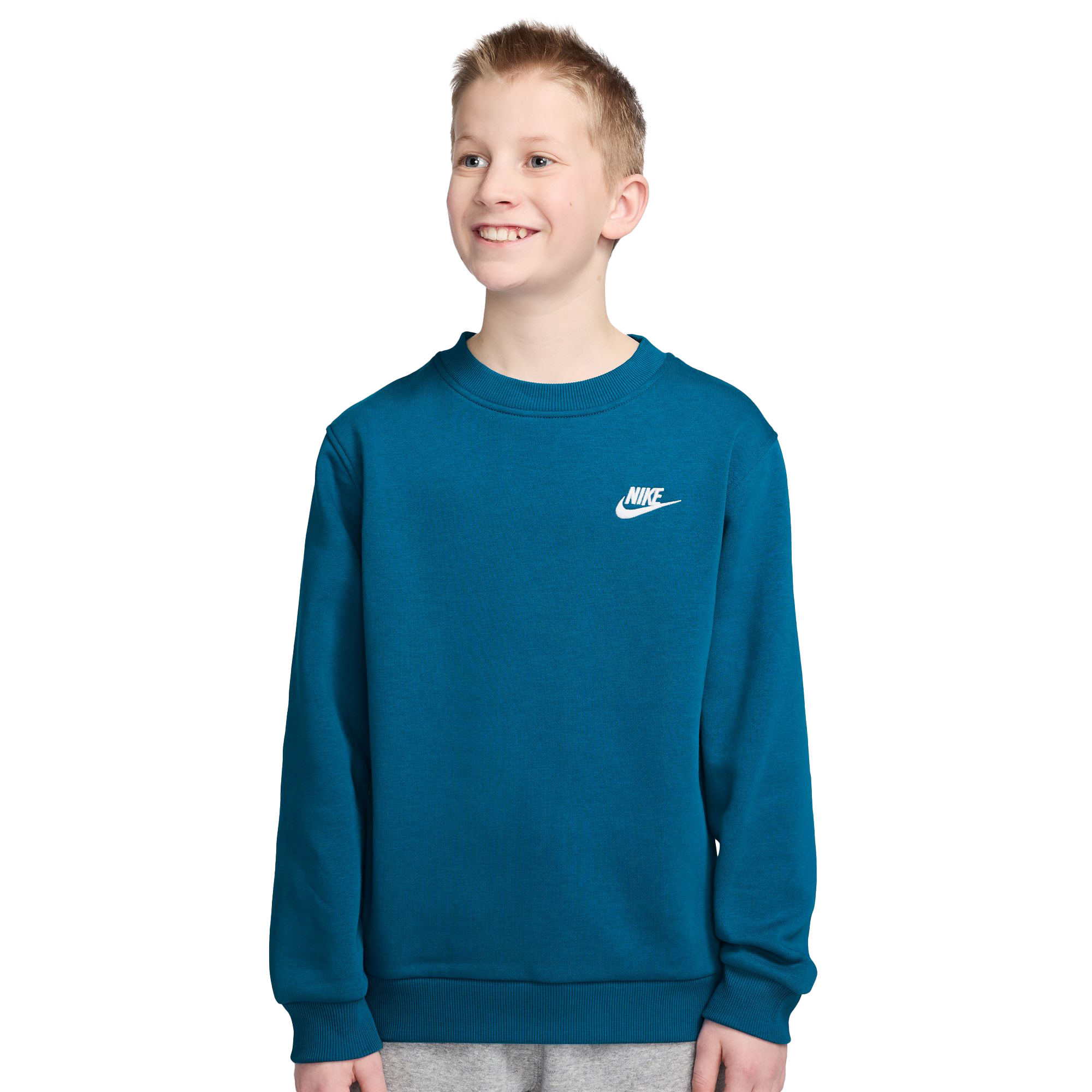 
NIKE, 
J Nsw Club Flc Crew Ls Lbr, 
Detail 1
