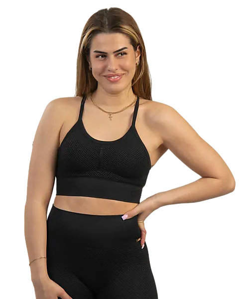379456103101 GAVELO W Sl Honeycomb Sports Bra 379456103101 GAVELO W Sl Honeycomb Sports Bra Model01 Detail