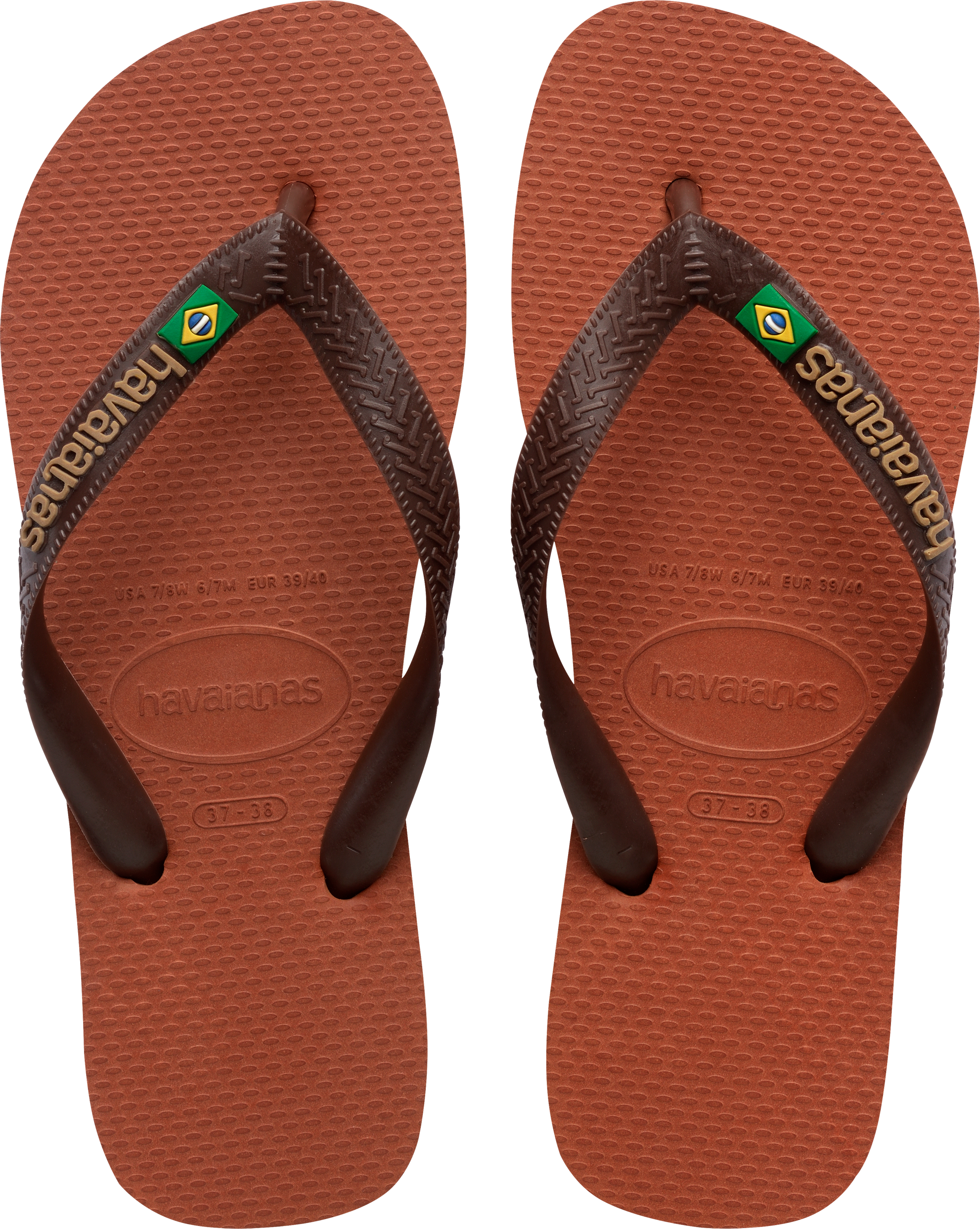 
HAVAIANAS, 
U Brasil Logo, 
Detail 1

