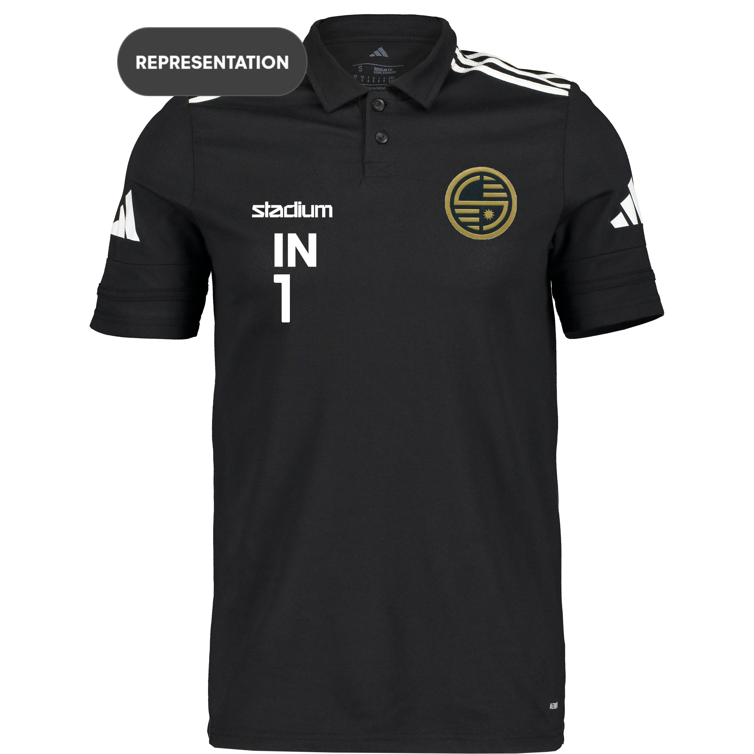 
ADIDAS, 
Squad25 C Polo, 
Detail 1
