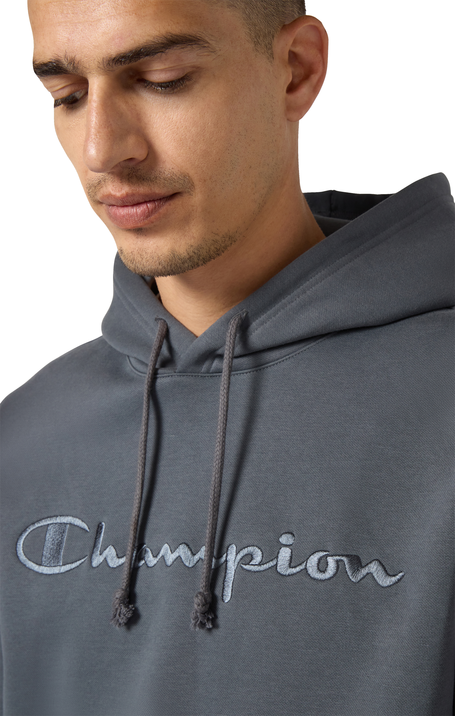 CHAMPION, M Tonal Big Logo Hoodie