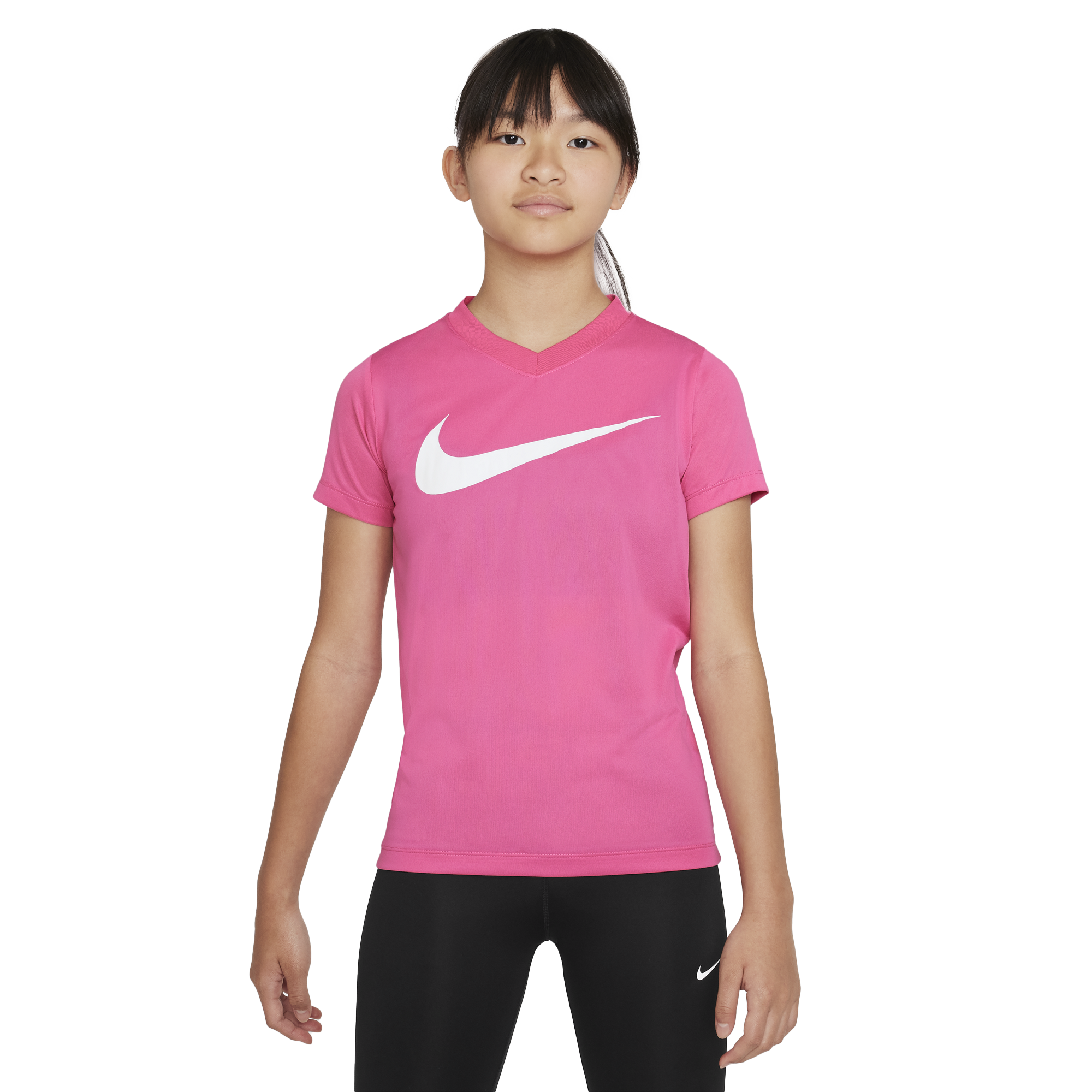 
NIKE, 
Dri-Fit V-Neck Tee G Jr, 
Detail 1
