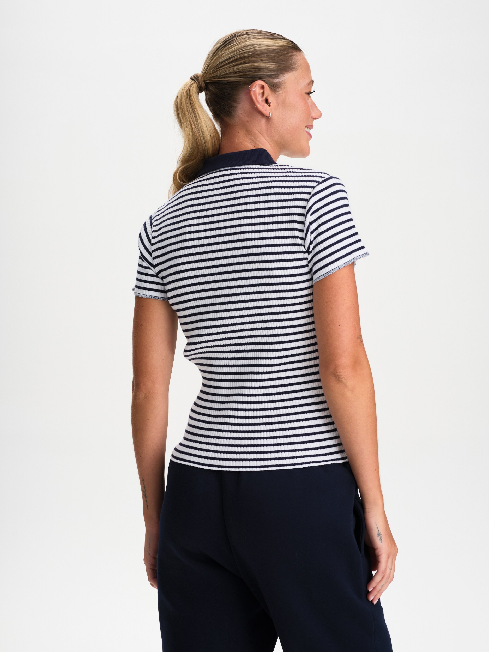 RACE MARINE, W OCEAN RIB PIQUE