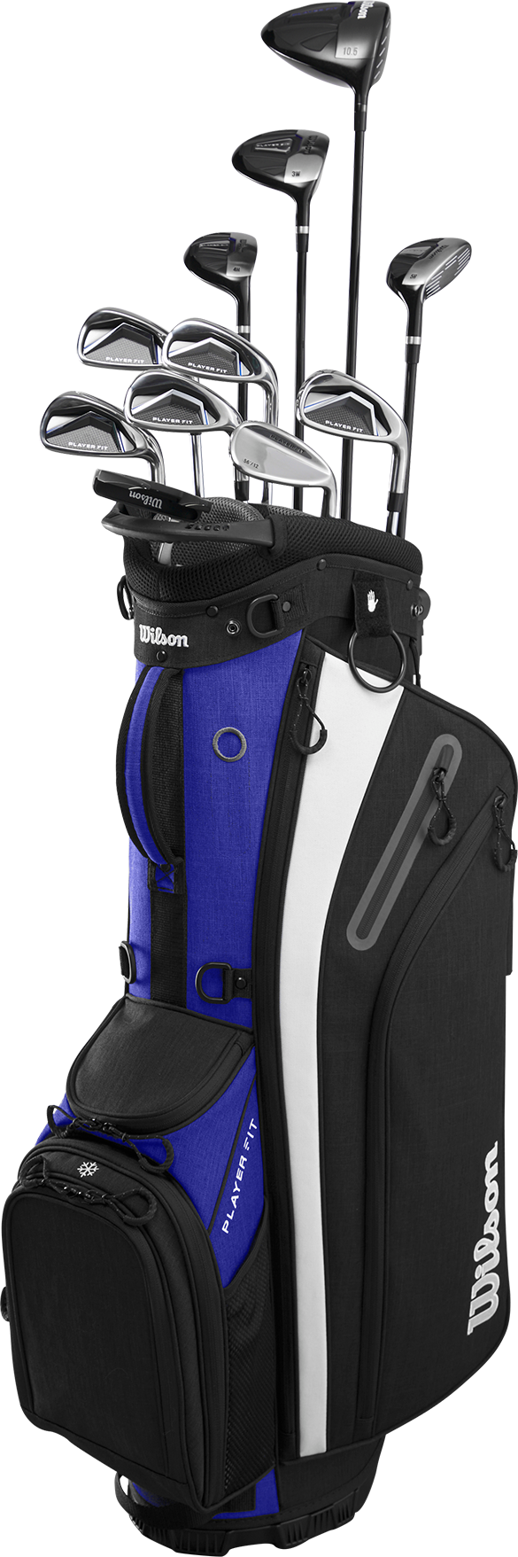 WILSON, M PLAYER FIT RH STEEL SET