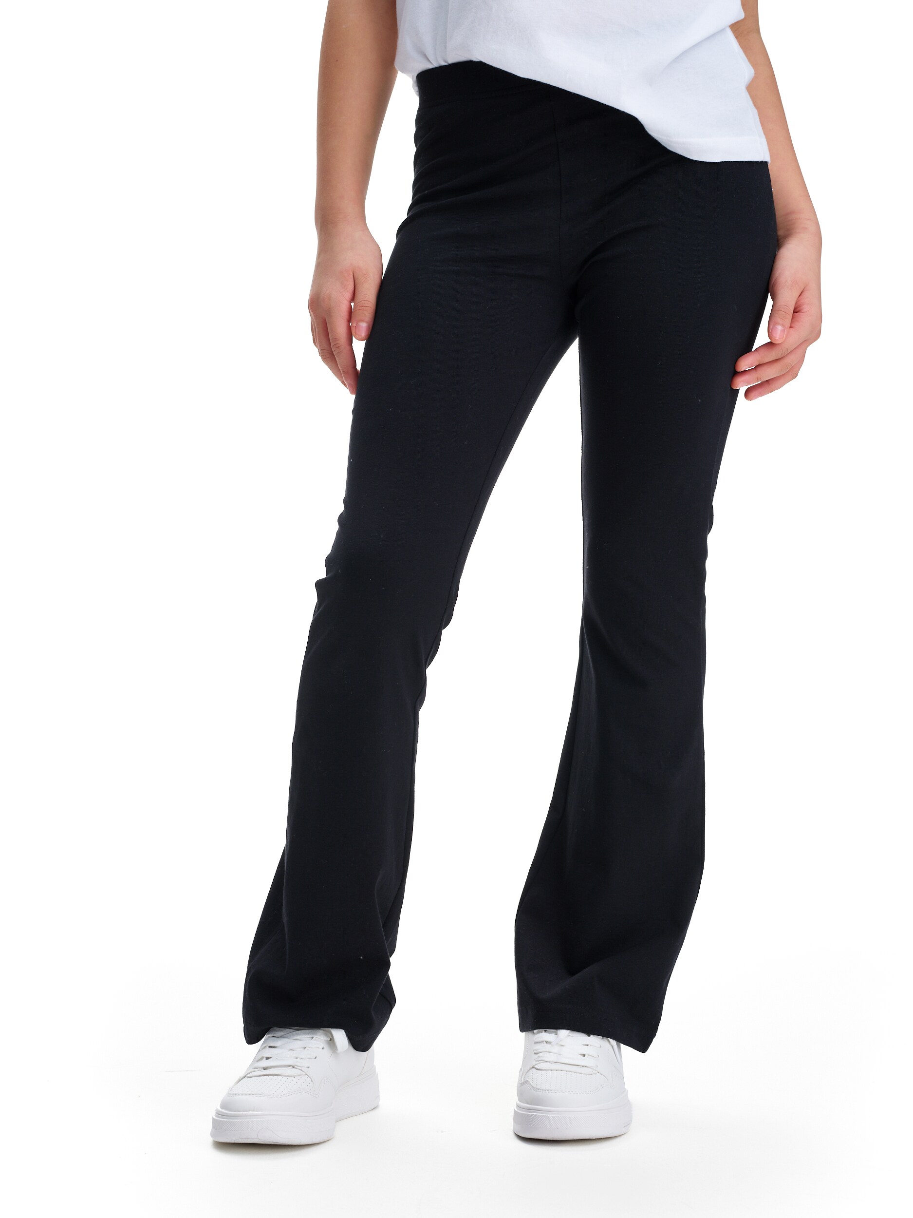 
TAKEOFF, 
BASIC FLARE PANT JR, 
Detail 1
