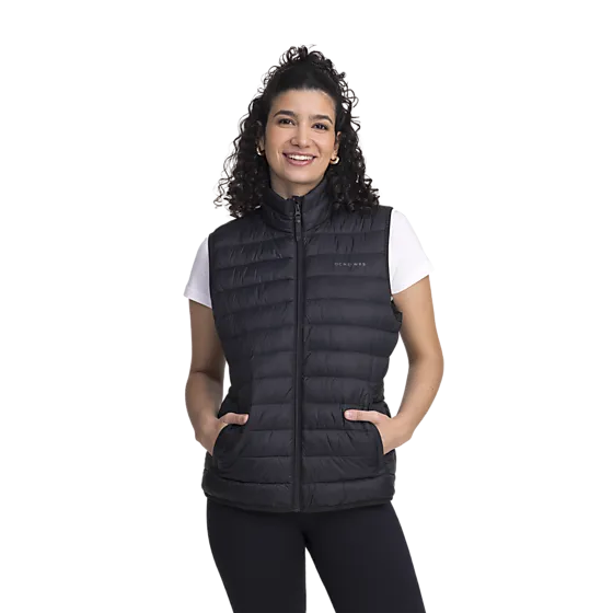 705457101101 OCEAN WORKS  Padded Vest W 705457101101 OCEAN WORKS Padded Vest W  Model01 Detail