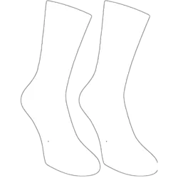 408880101101 JSM Casual Sock 100+ 408880101101 JSM Casual Sock 100+ Standard Small1x1