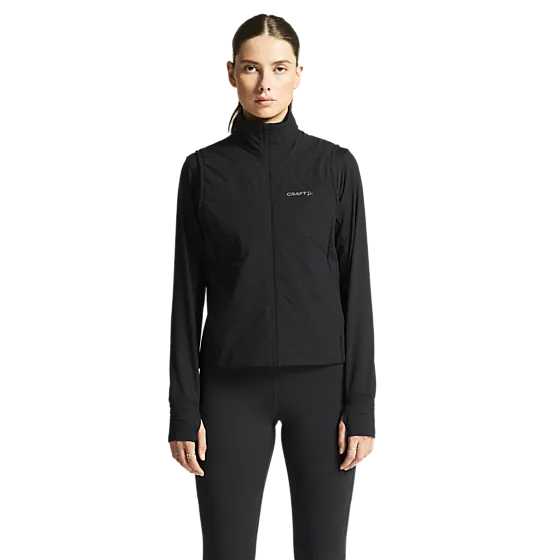 406292103101 CRAFT  W Adv Essence Warm Vest 2 406292103101 CRAFT W Adv Essence Warm Vest 2  Model01 Detail