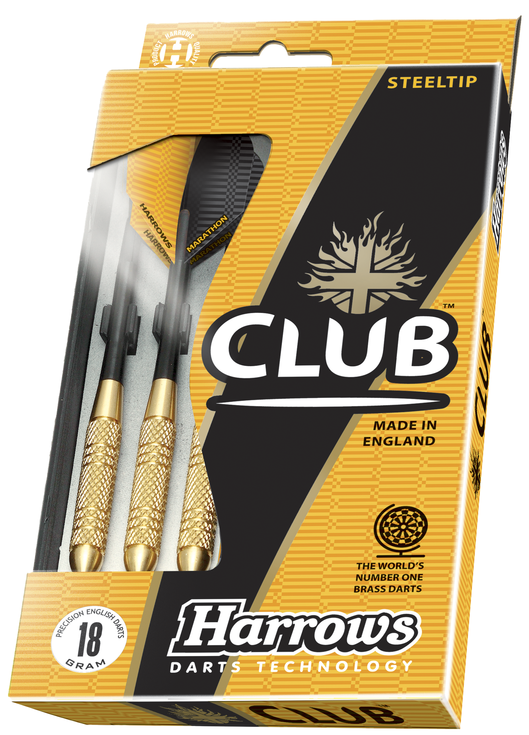 HARROWS, Pil Club Brass, Steel Tip