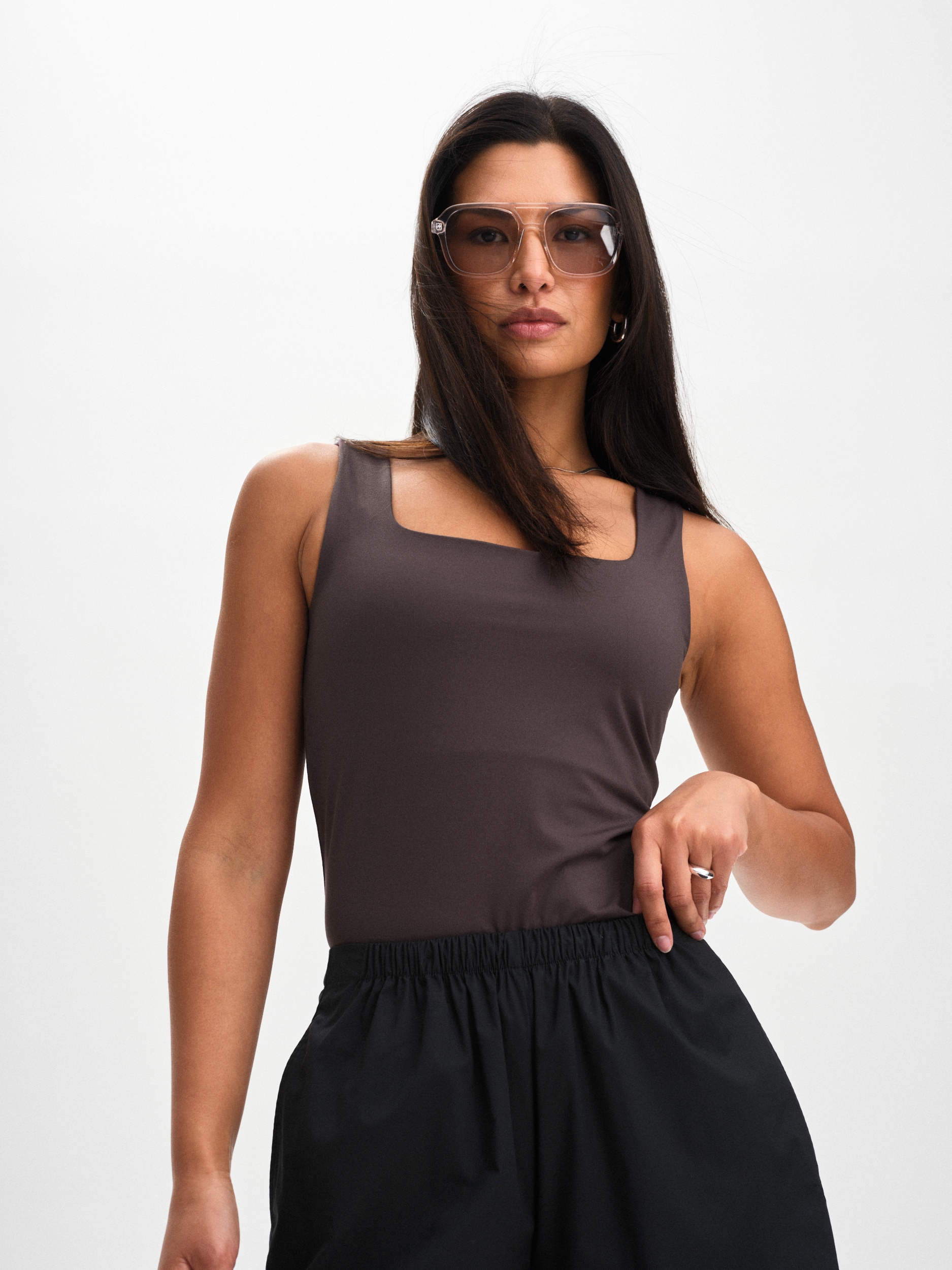 
SOC, 
W Soft Square Singlet, 
Detail 1
