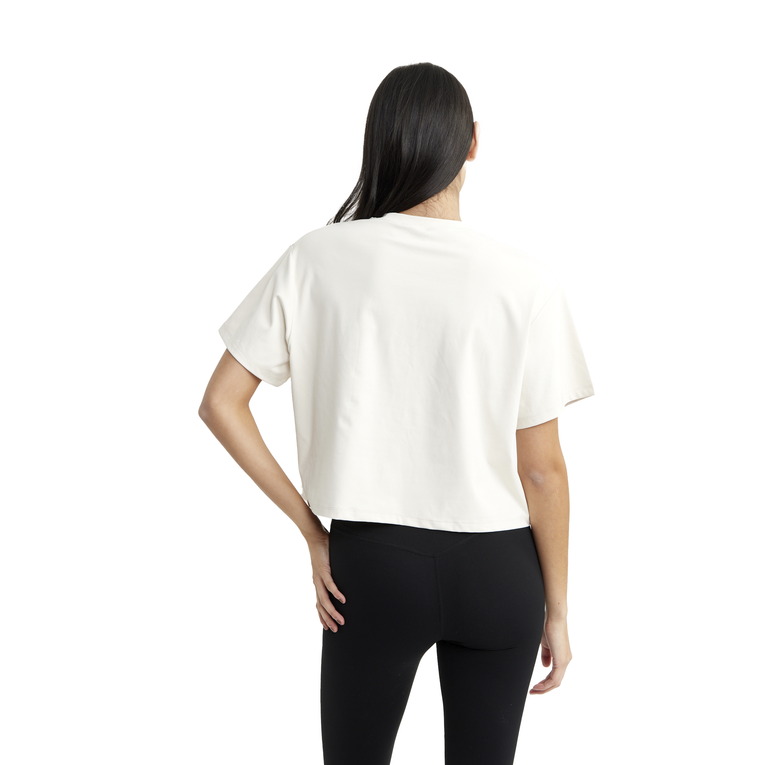 DROP OF MINDFULNESS, Butter Soft Cropped Tee