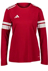 Squad25 Jsy Ls W - Power Red/White Standard Small1x1