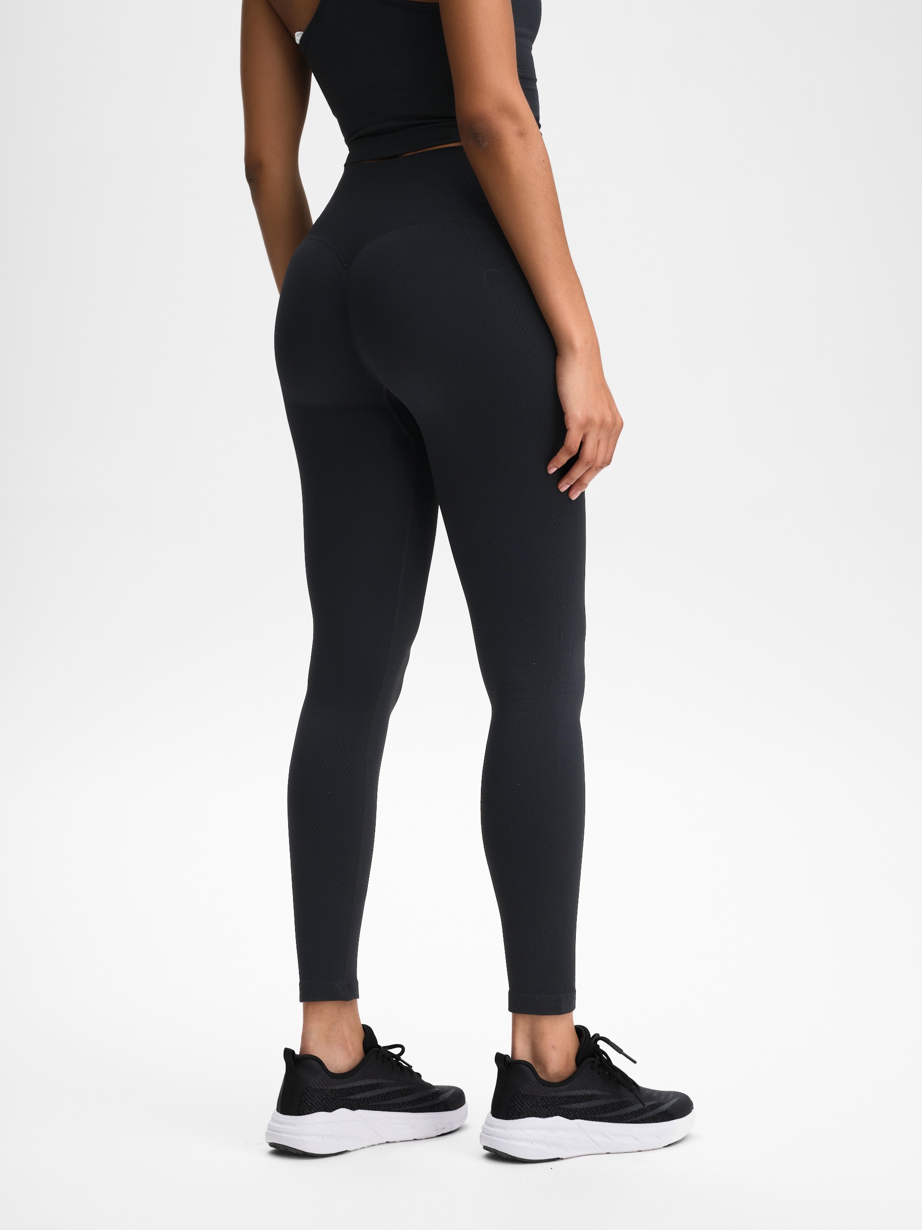 SOC, W SEAMLESS GRID TIGHTS