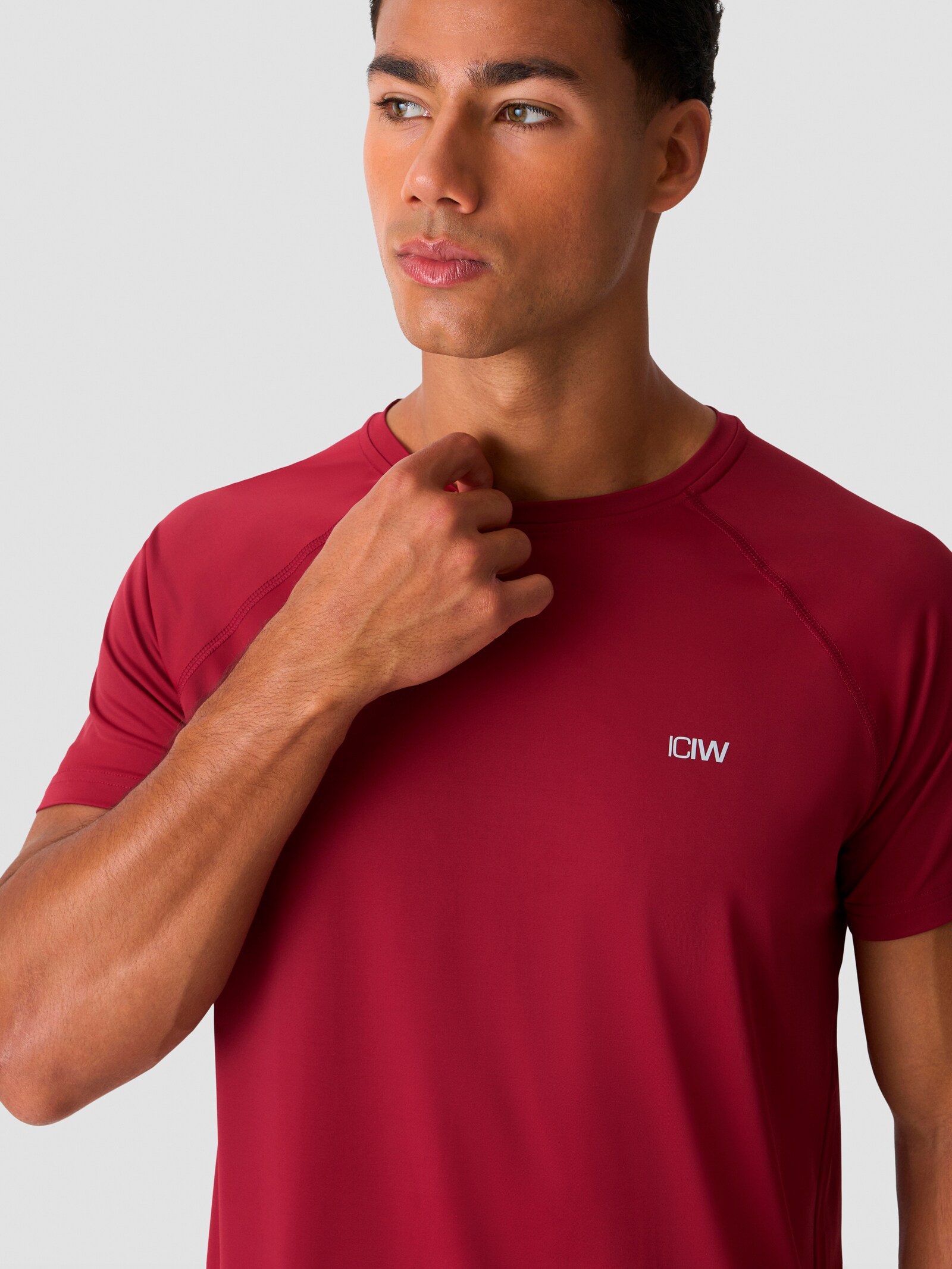 ICANIWILL, M WORKOUT MELANGE T-SHIRT