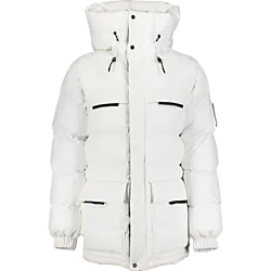 Arctic Parka, Topattu Parkatakki, Unisex - White Standard Small1x1