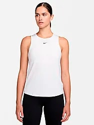NIKE ONE CLASSIC WOMEN'S DRI-FIT TA - WHITE/BLACK Model01 Small1x1