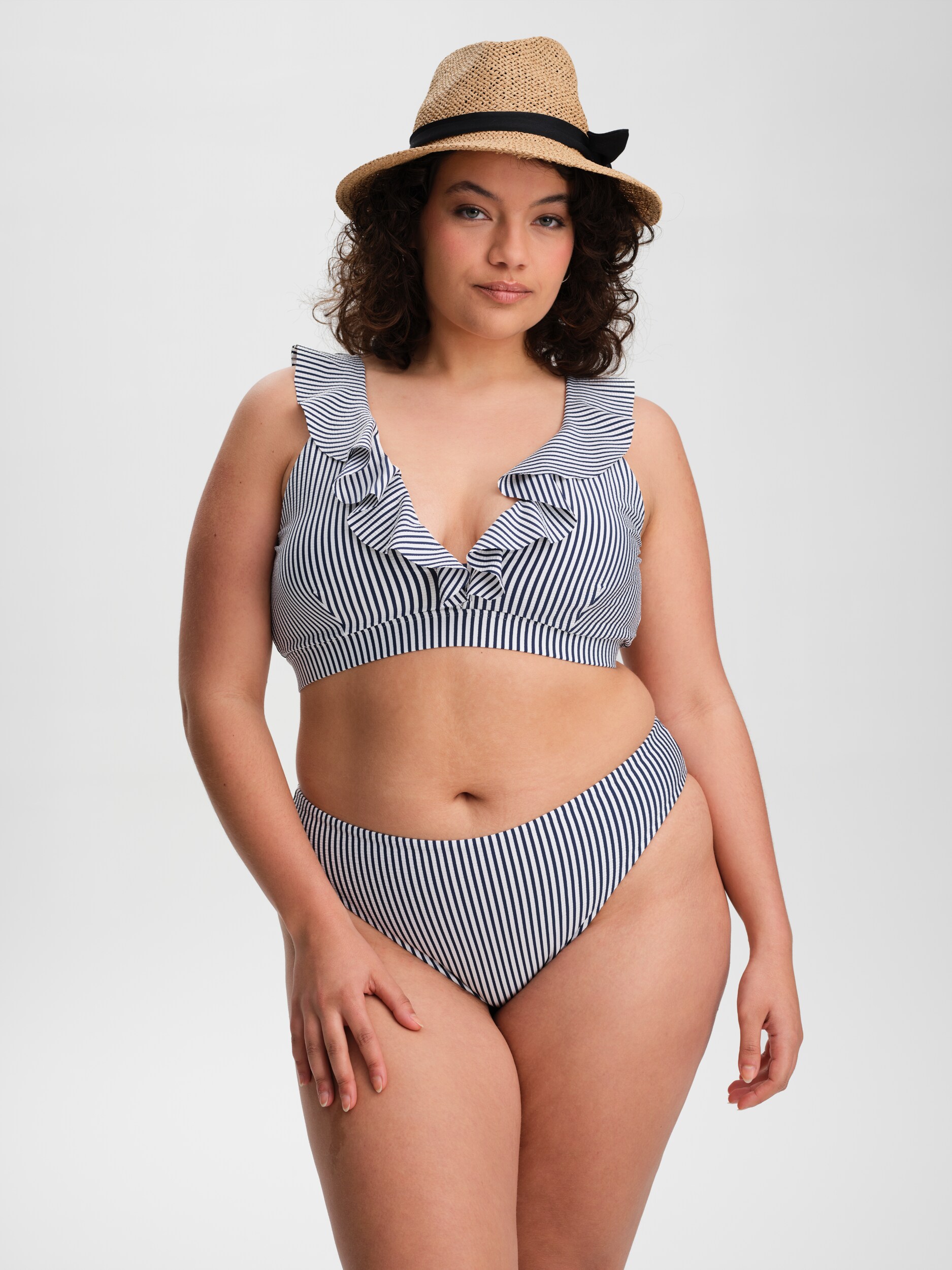 RACE MARINE, W Anthea Flounced Top