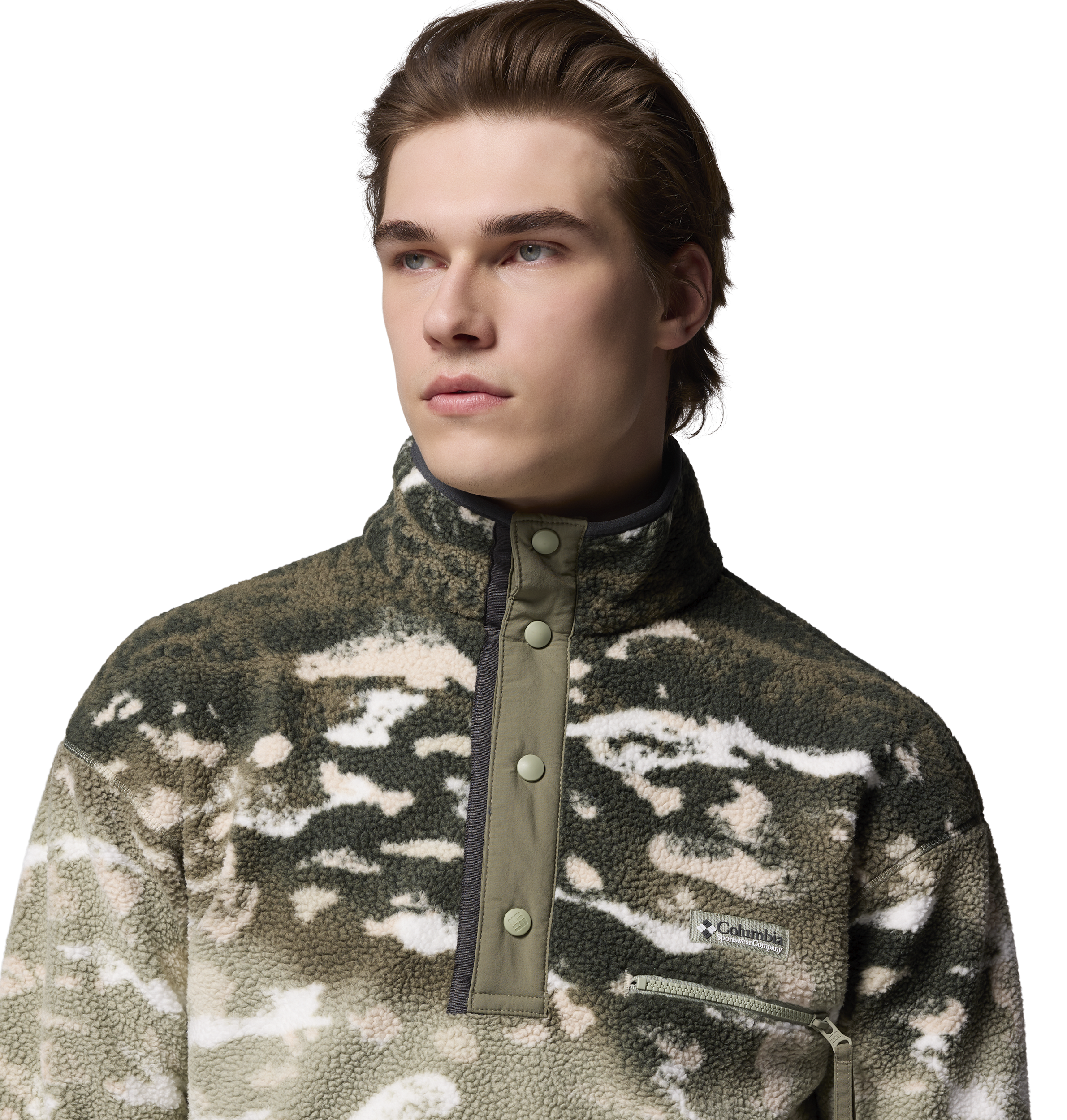 COLUMBIA, M Helvetia&trade; Ii Printed Half Snap Fleece