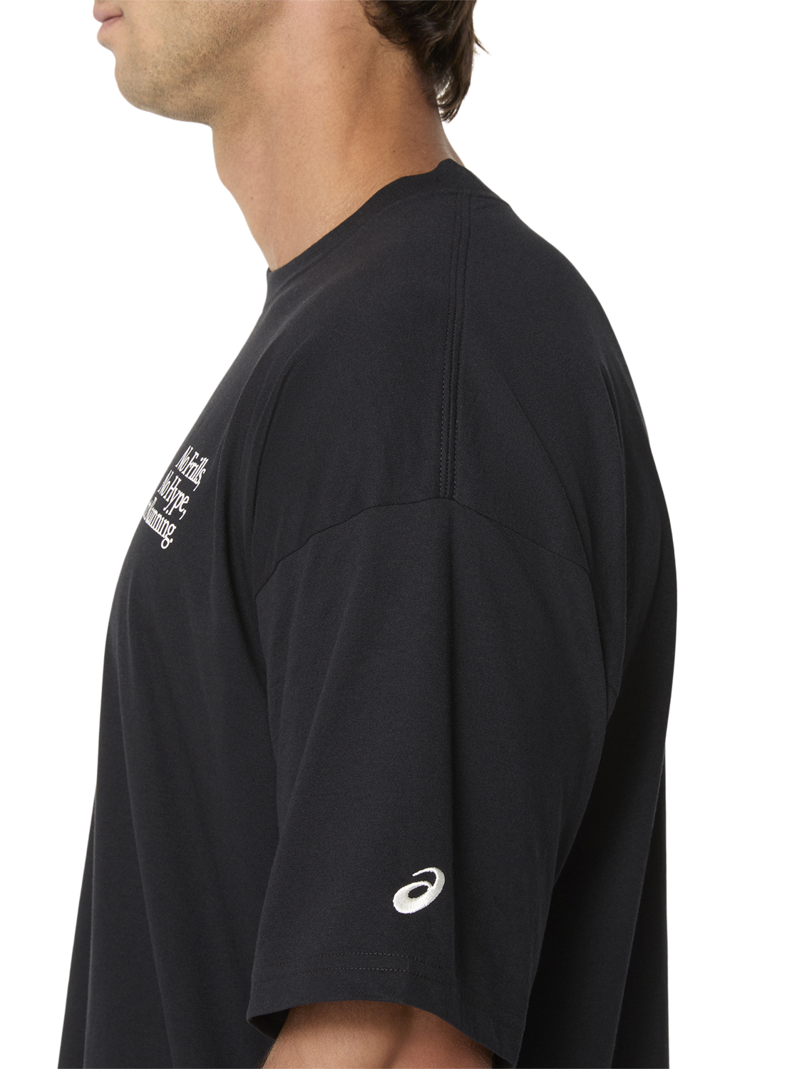 ASICS, M RUNNER MESSAGE GR TEE