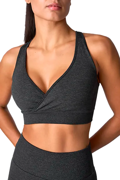 400214103101 ICANIWILL Soft Seamless Adjustable Sports Bra 400214103101 ICANIWILL Soft Seamless Adjustable Sports Bra Model01 Detail