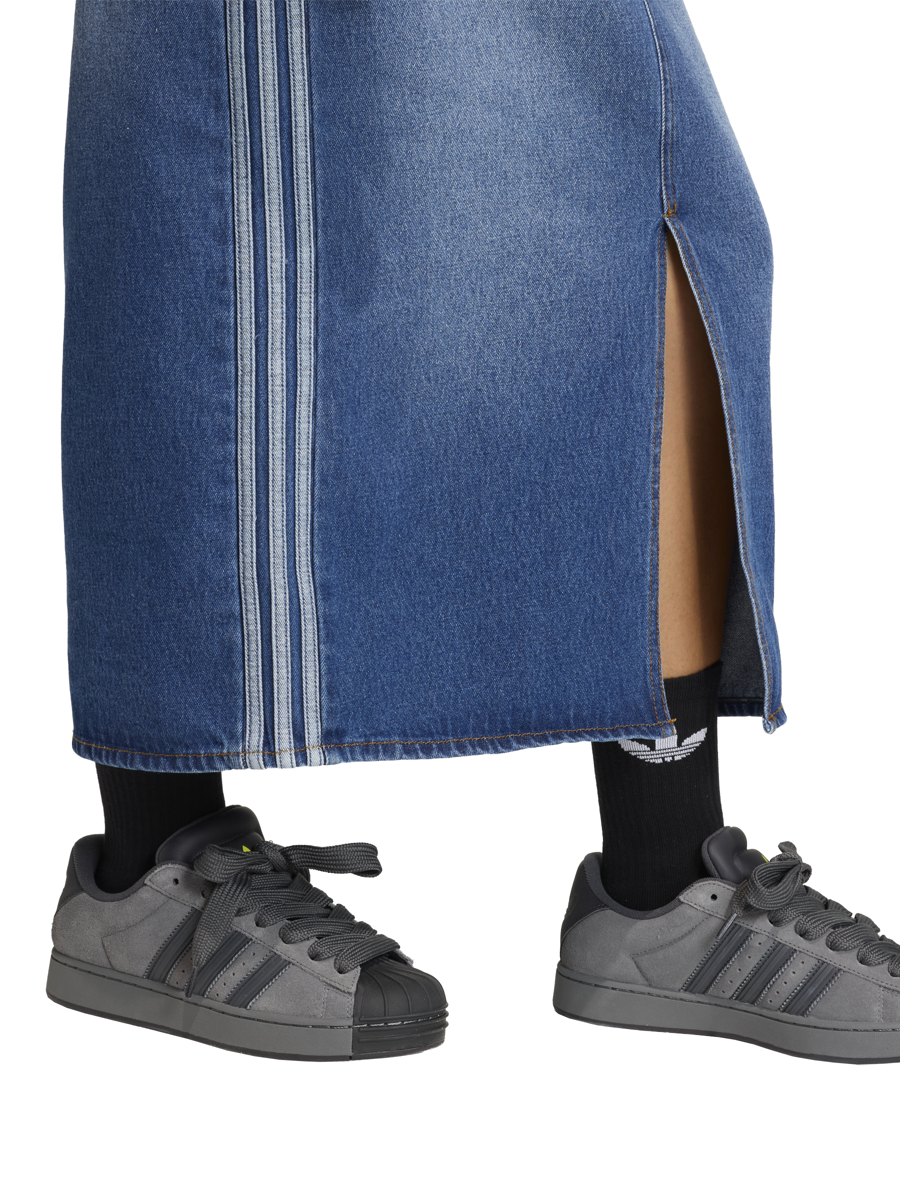 ADIDAS ORIGINALS, W 3S SKIRT DENIM