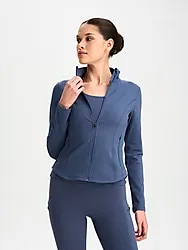W Favourite Fullzip - BLUE INDIGO Model01 Small1x1