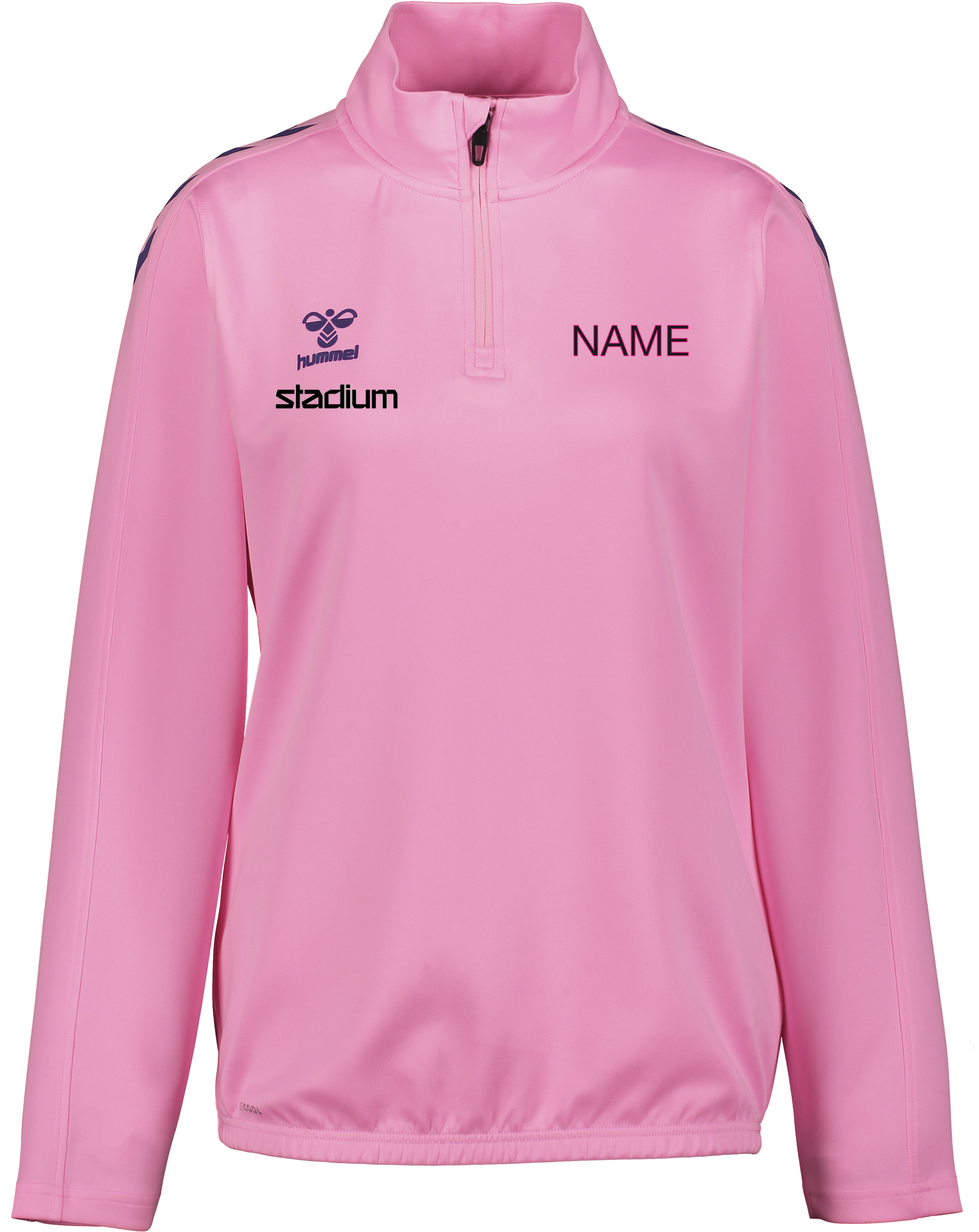 
HUMMEL, 
Core Xk Poly Sweat &frac12;Zip W, 
Detail 1
