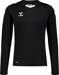 Core Xk Poly Jsy Ls Jr - Black Standard Small1x1