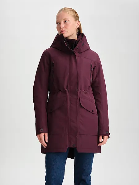 384503106101 EVEREST W Padded Function Parka 384503106101 EVEREST W Padded Function Parka Model01 Detail