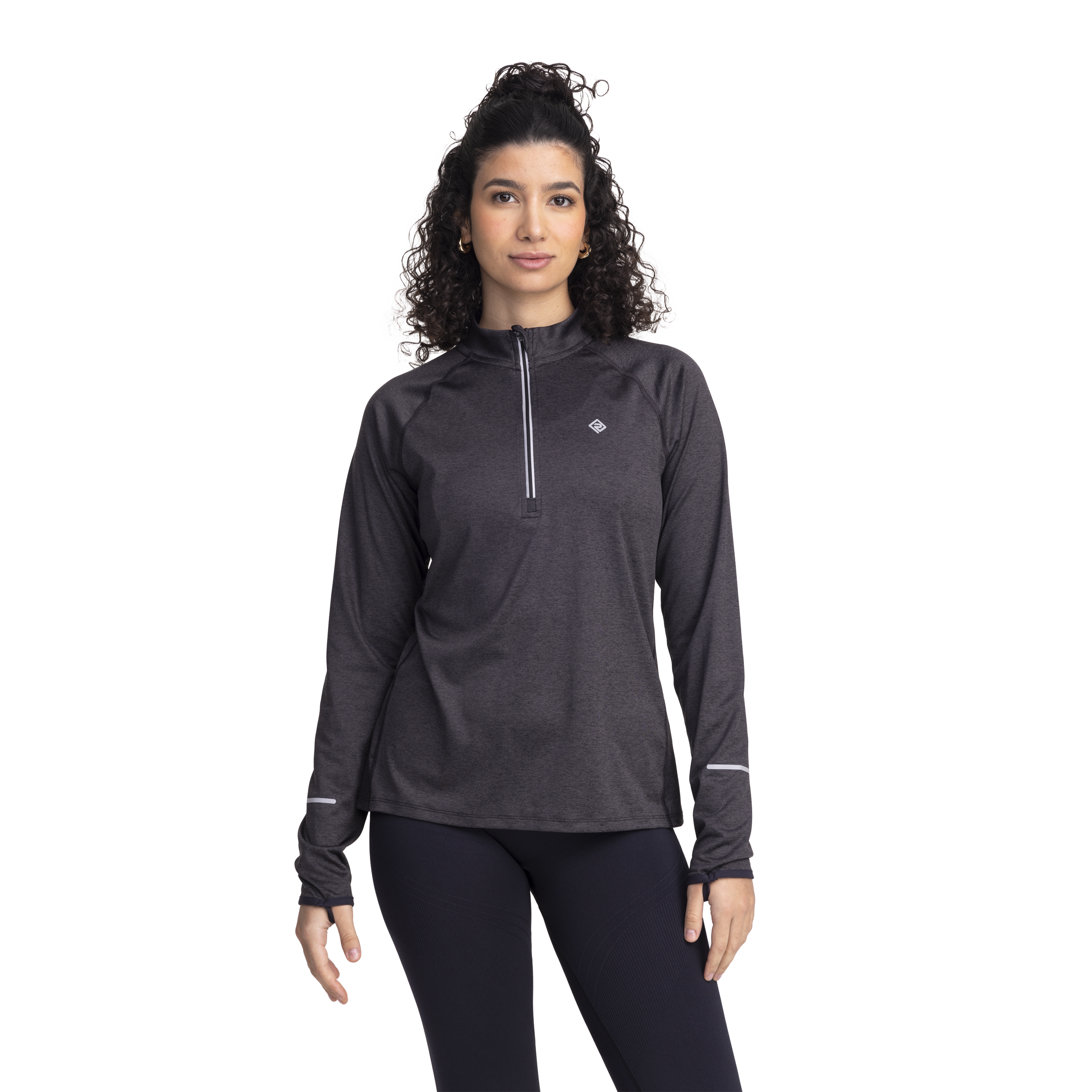 
RONHILL, 
Run Half Zip, Langermet Treningstr&oslash;ye, Dame, 
Detail 1
