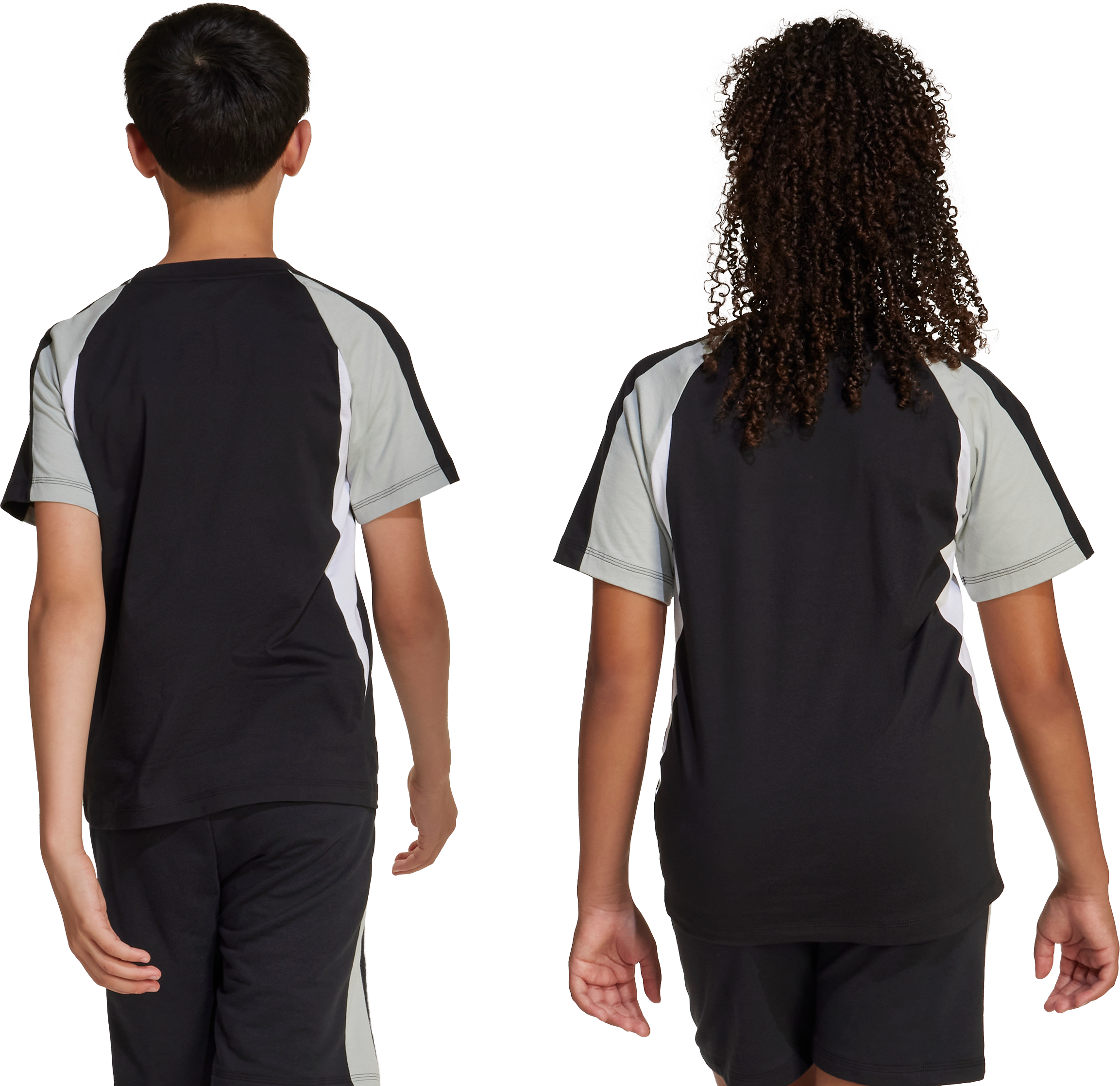 ADIDAS, J COLORBLOCK T-SHIRT