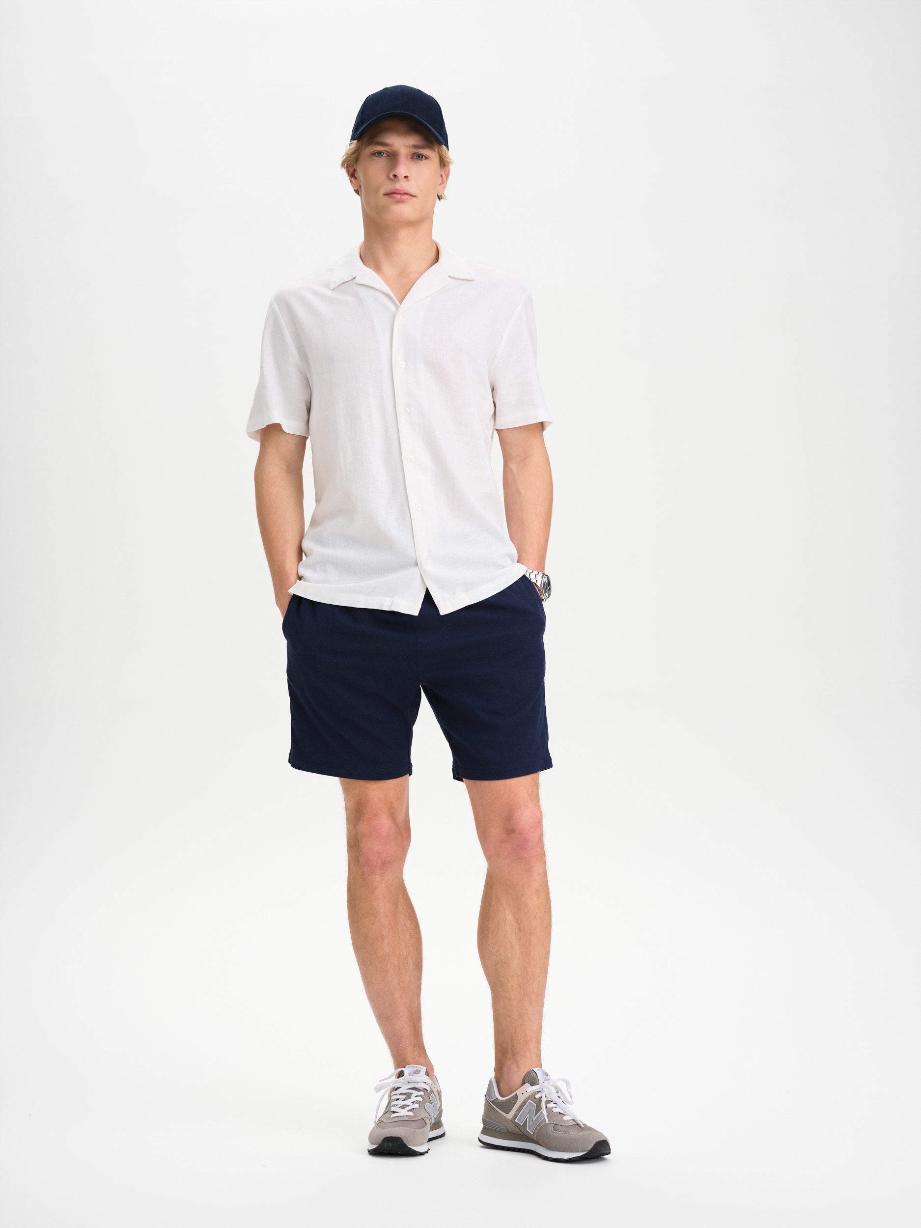 RACE MARINE, M COAST LINEN SHIRT