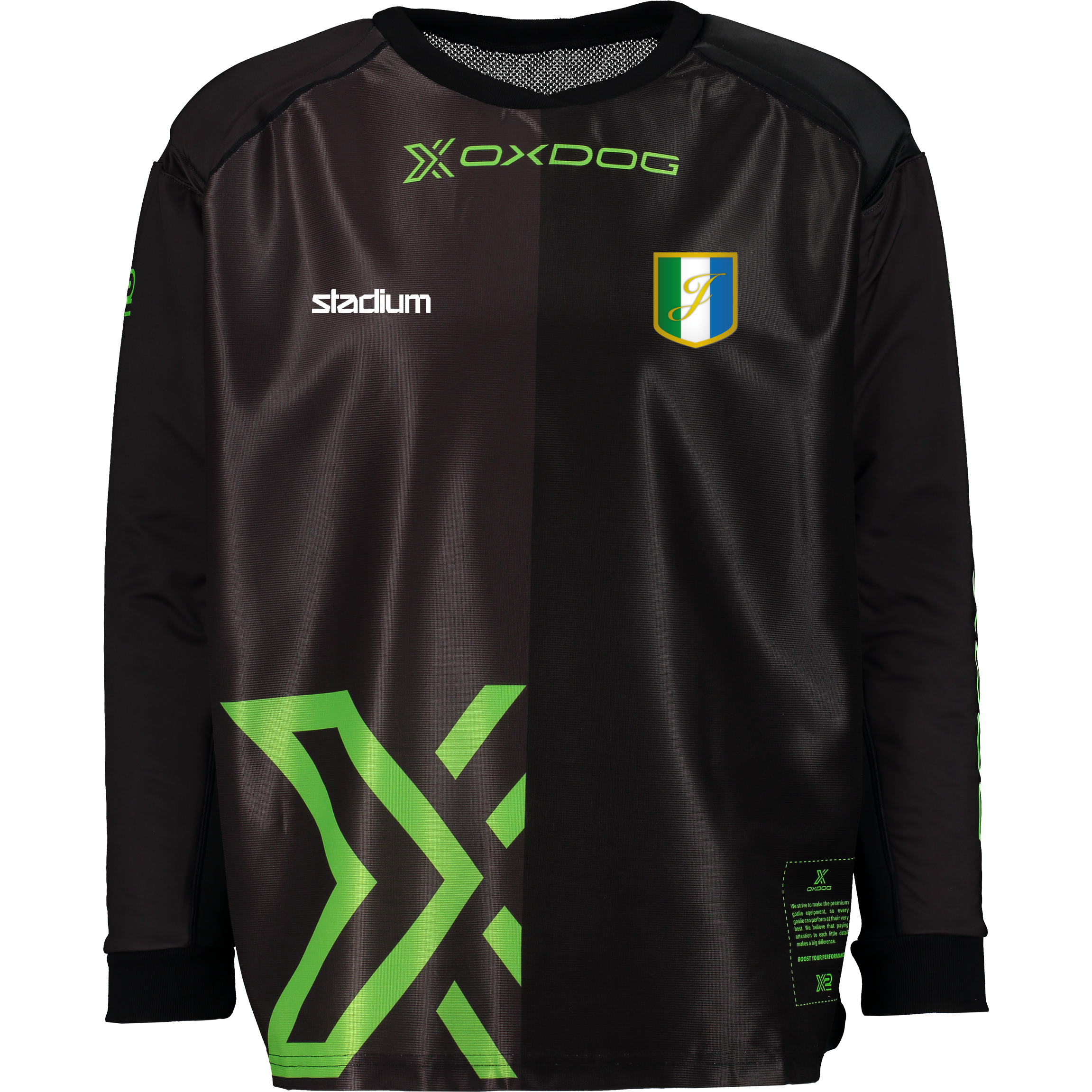 
OXDOG, 
X2 Padded Goalie Shirt Sr, 
Detail 1
