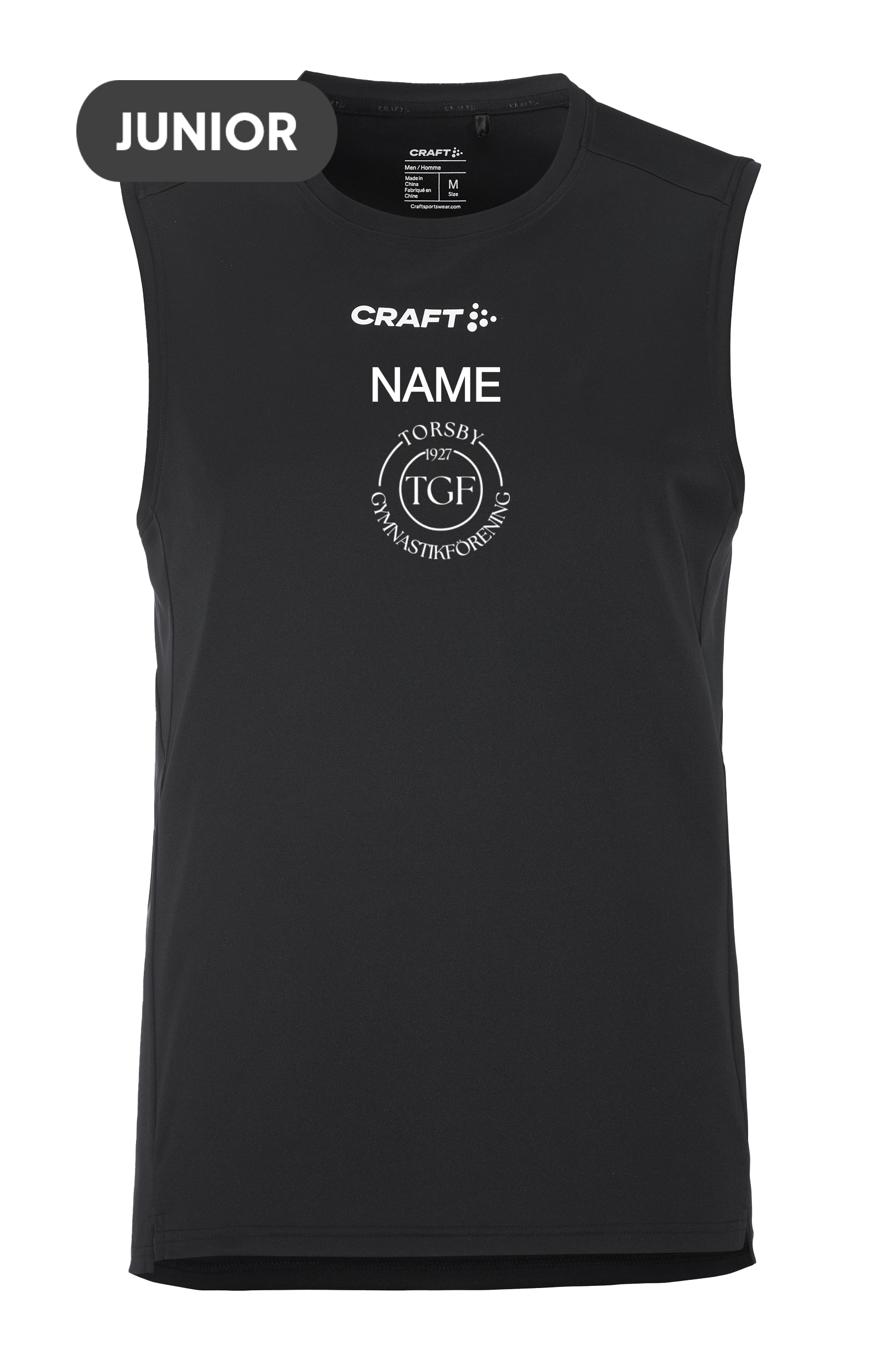 
CRAFT, 
Rush 2.0 Singlet Jr, 
Detail 1
