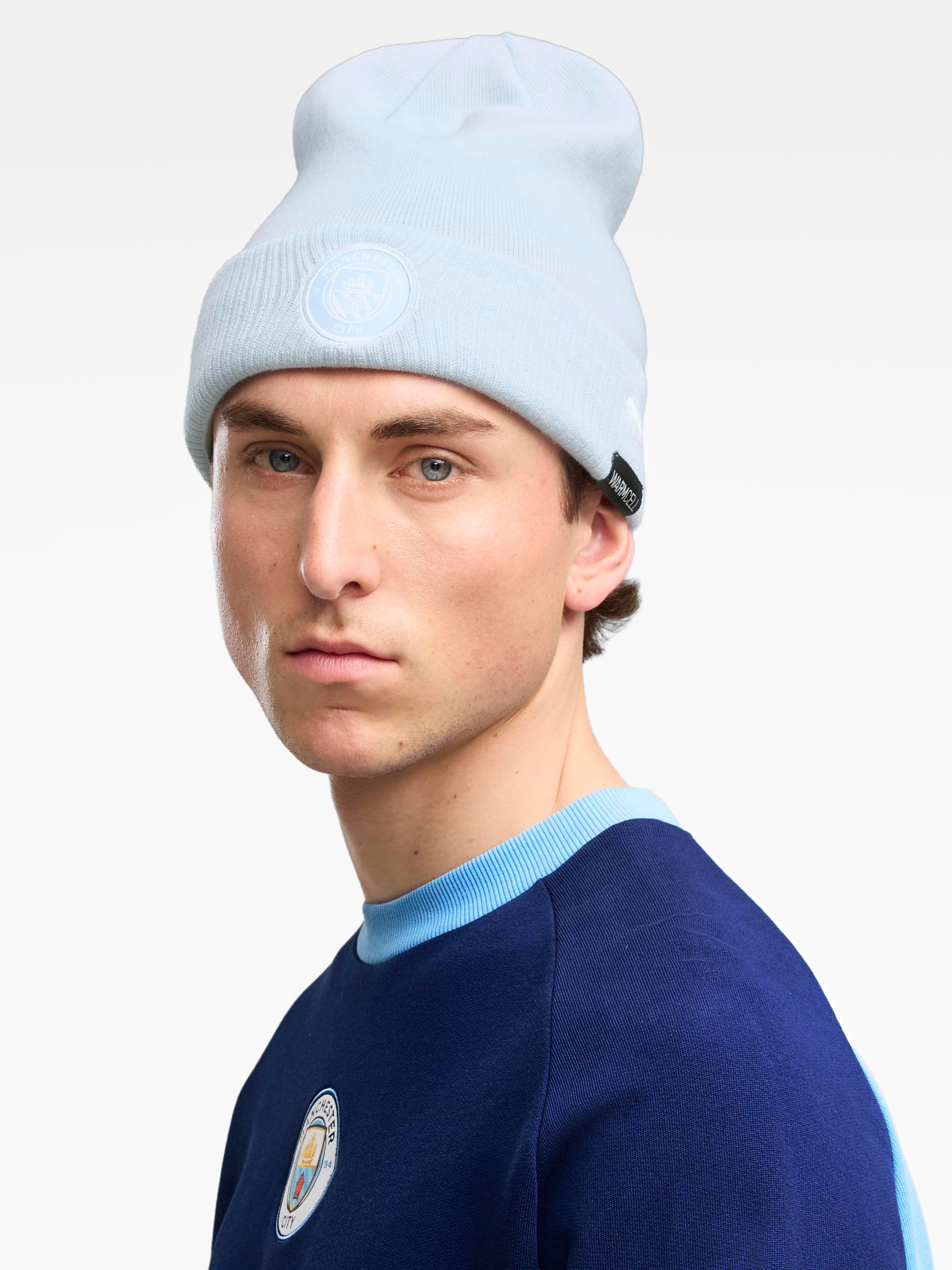 
PUMA, 
MCFC ESS BEANIE, 
Detail 1
