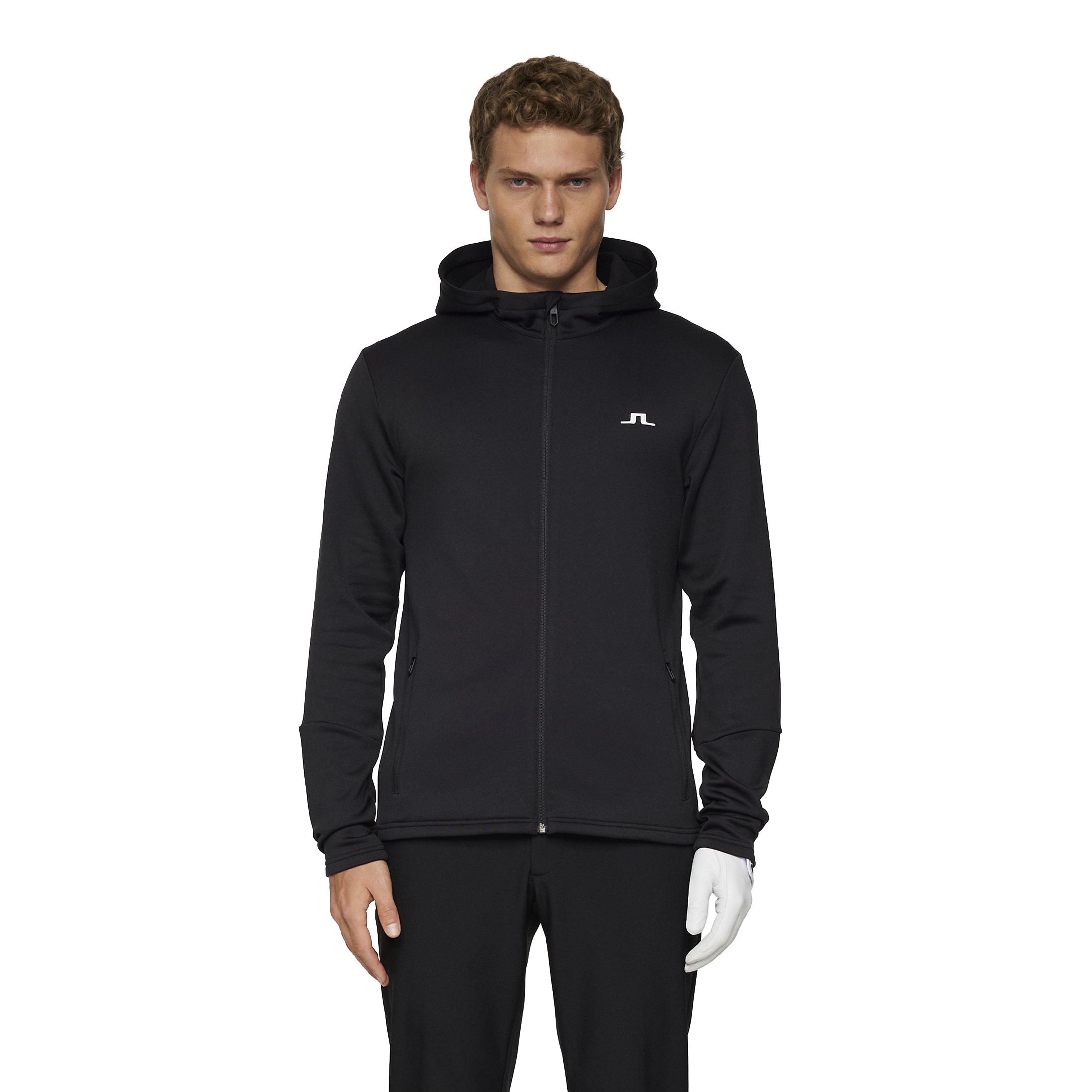 
J LINDEBERG, 
Aerial Full Zip Hood, 
Detail 1
