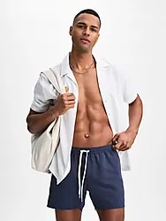 M BEACH SHORTS - DARK INDIGO Model01 Small1x1