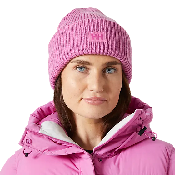 386846112101 HELLY HANSEN Hh Rib Beanie 386846112101 HELLY HANSEN Hh Rib Beanie Model01 Detail