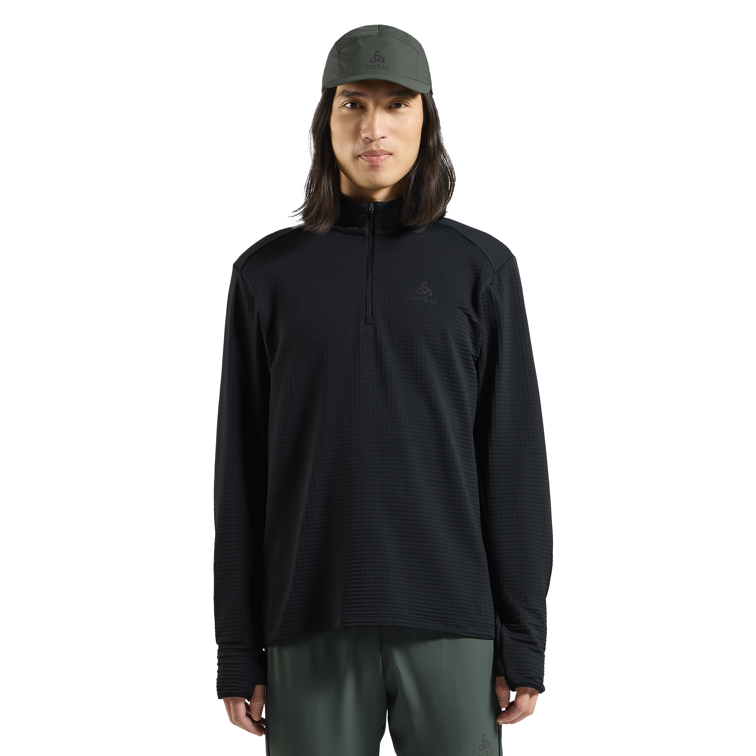 
ODLO, 
M ESSENTIAL THERMAL MID LAYER 1/2 ZIP, 
Detail 1
