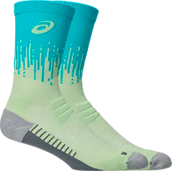 PERFORMANCE RUN SOCK CREW - ILLUMINATE YELLOW Standard Small1x1