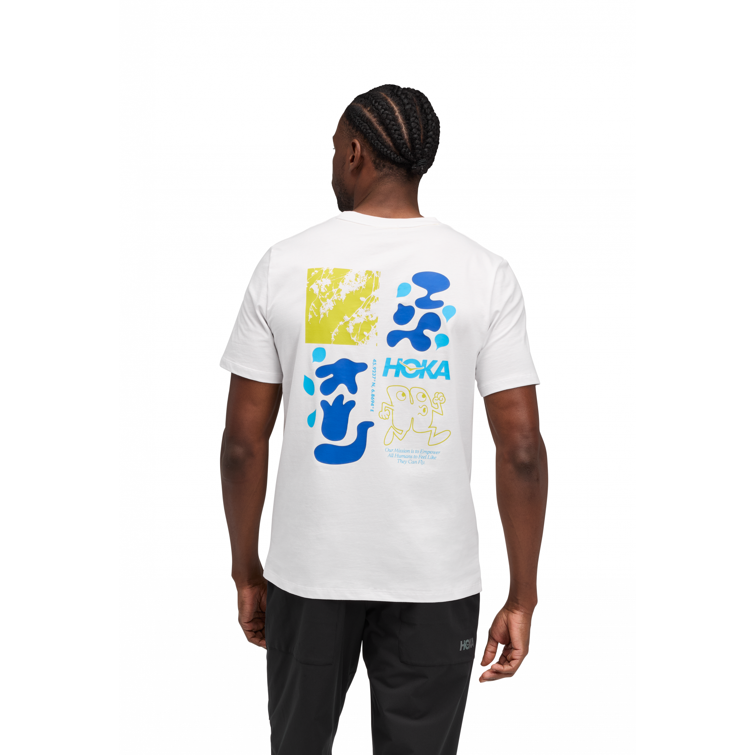 HOKA, M Hoka Collage Gpx Tee