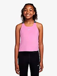 G Nike Pro Dri-FIT Tank Top - LT MAGENTA/BLACK Model01 Small1x1