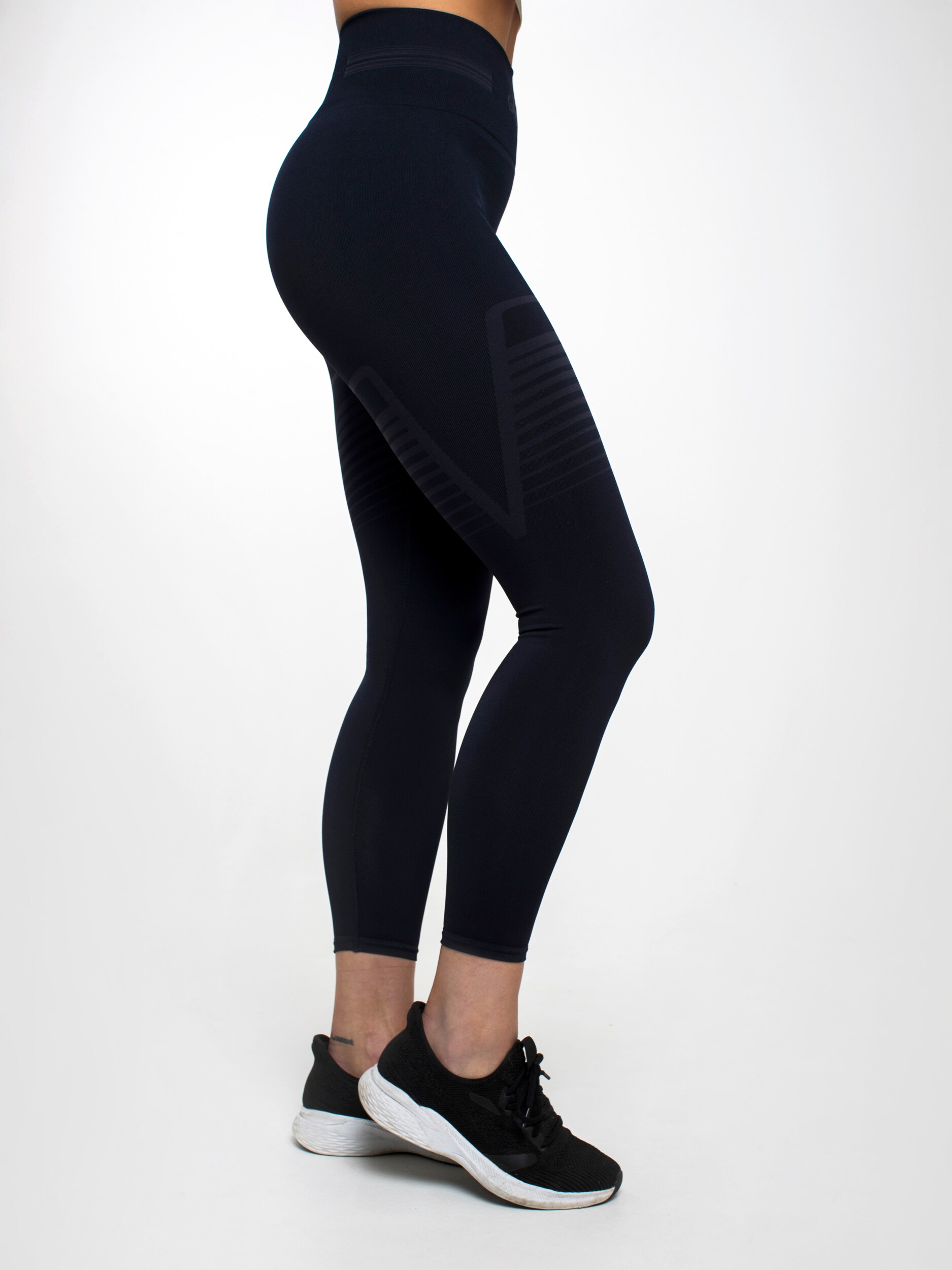 GAVELO, GAVELO SEAMLESS SIGNATURE TIGHTS BLACK
