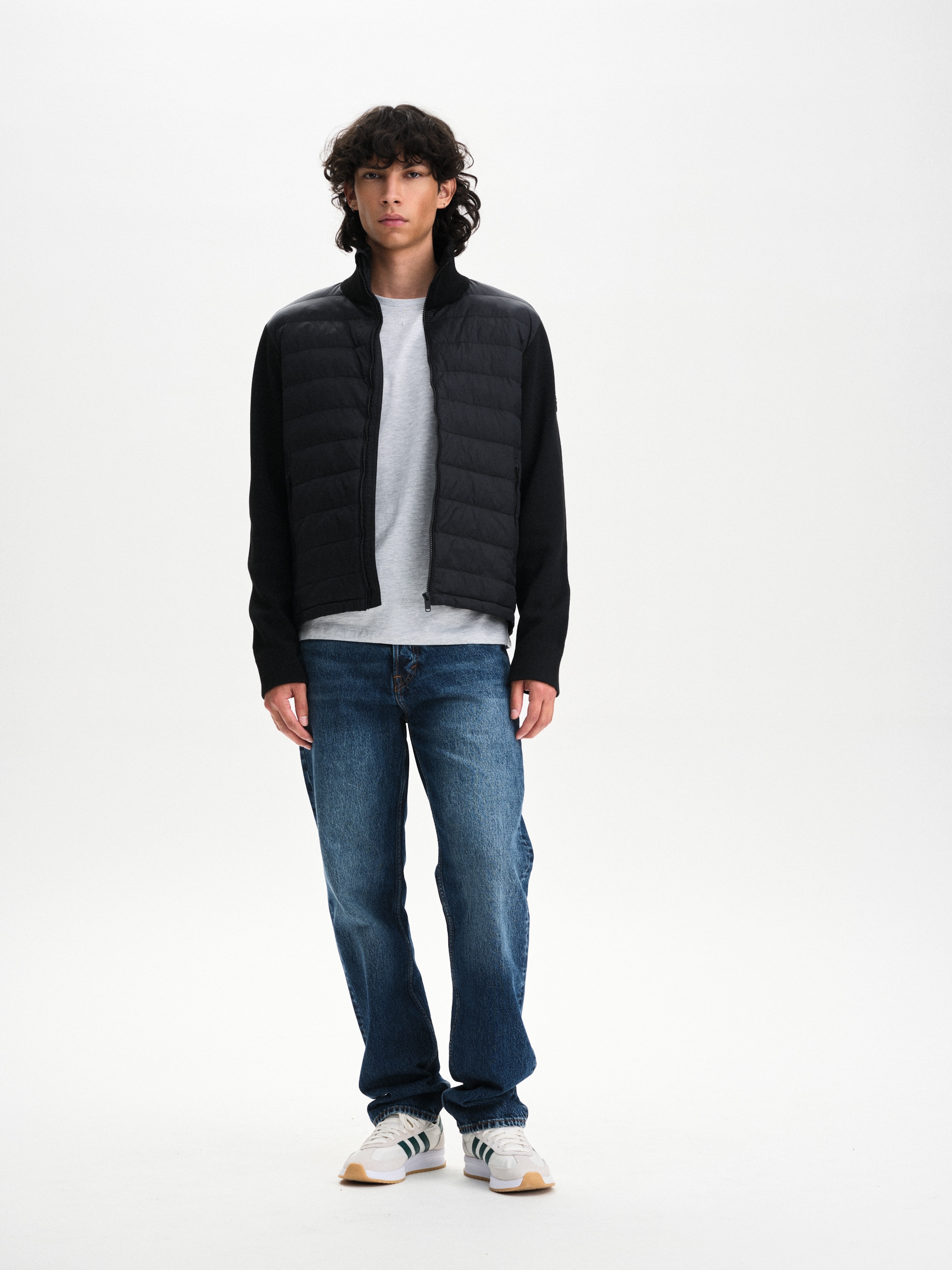 EVEREST, M KNITTED HYBRID JACKET