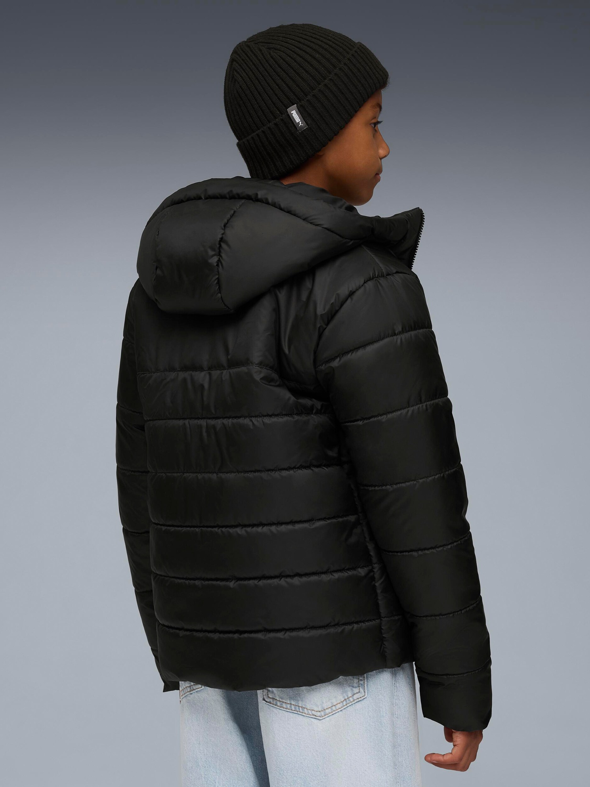 PUMA, ESS HOODED PADDED JACKET JUNIOR