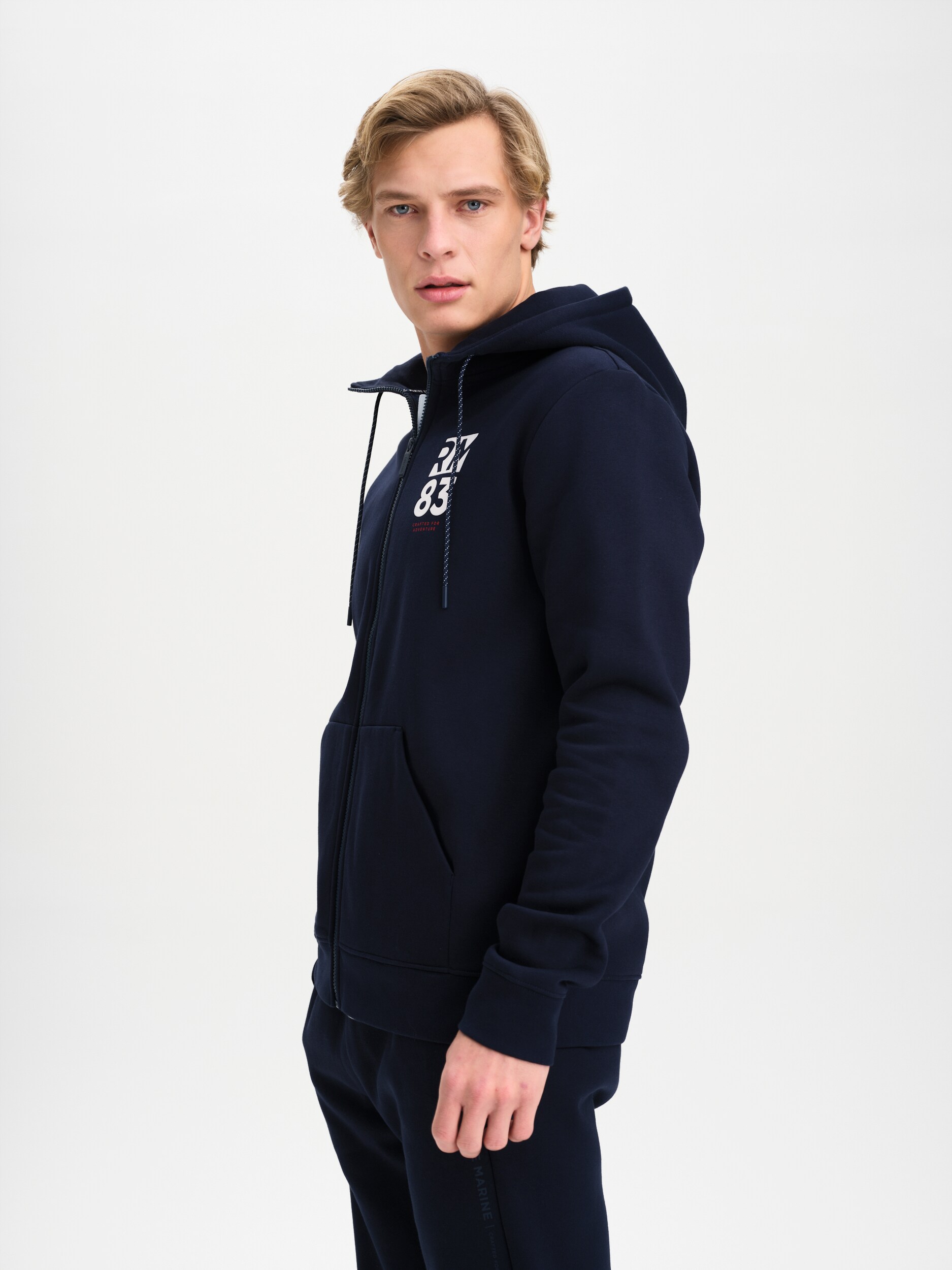 
RACE MARINE, 
M RACE ZIP HOOD, 
Detail 1
