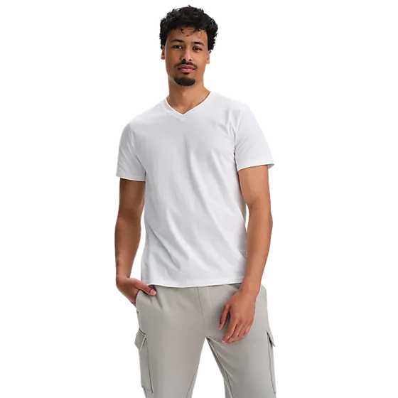 401613102101 SOC M Premium V-Neck 401613102101 SOC M Premium V-Neck Model01 Detail