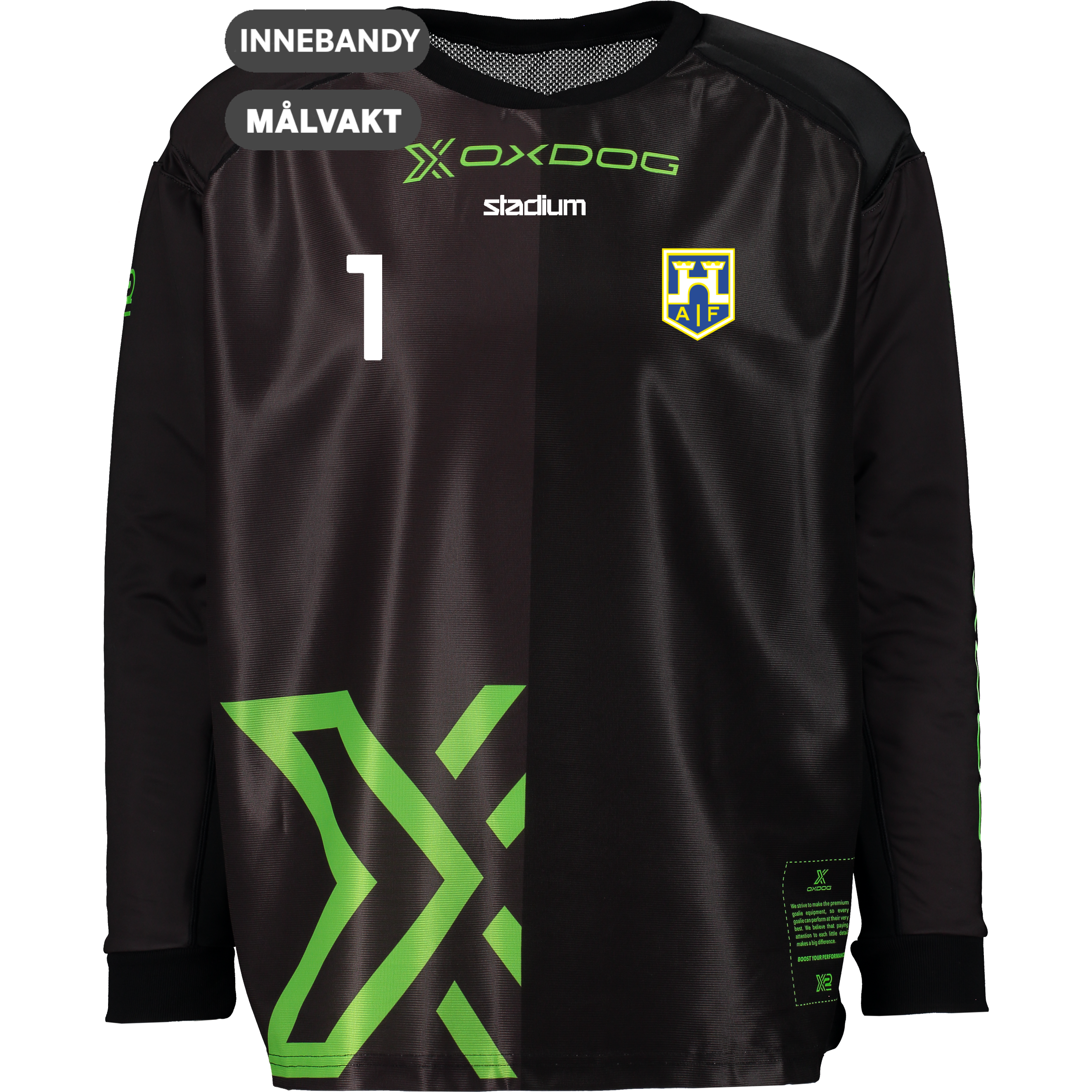 
OXDOG, 
X2 Padded Goalie Shirt Sr, 
Detail 1
