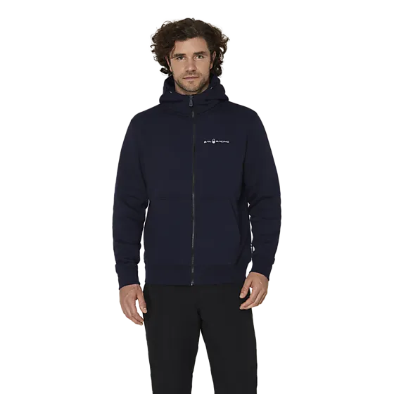 402378103101 SAIL RACING M Bowman Logo Zip Hood 402378103101 SAIL RACING M Bowman Logo Zip Hood Model01 Detail